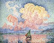 Paul Signac Antibes, the Pink Cloud France oil painting artist